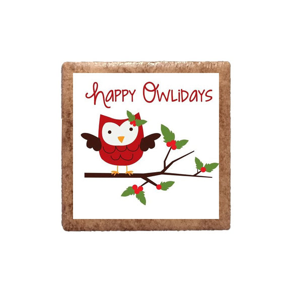 Happy Owlidays Magnet