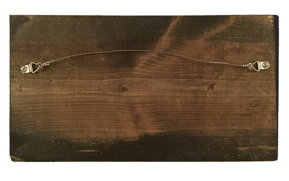 Vintage Louisville Skyline Wooden Art