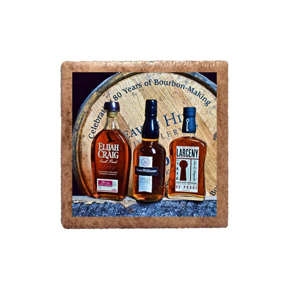 Bourbon Bottles in Rick House 6 Magnet