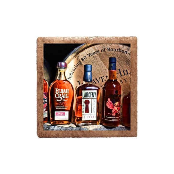 Bourbon Bottles in Rick House 5 Magnet