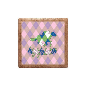 Derby Highfalutin on Plaid Magnet