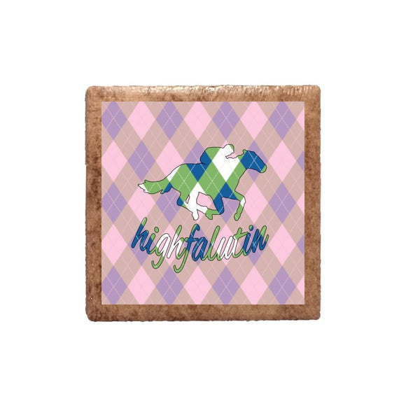 Derby Highfalutin on Plaid Magnet