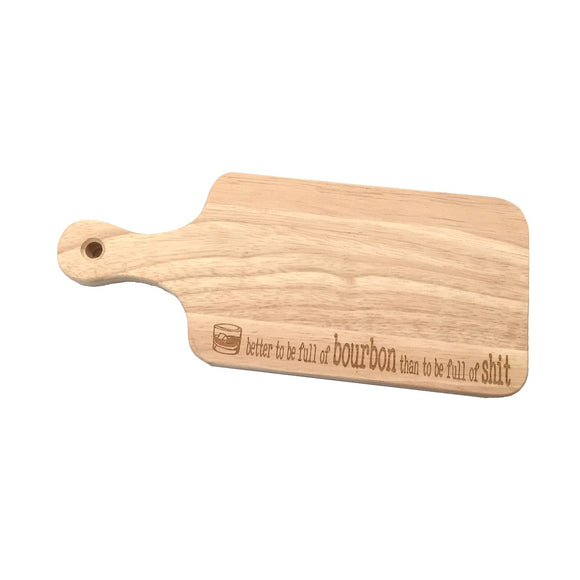 Better to be Full of Bourbon Cheese Board