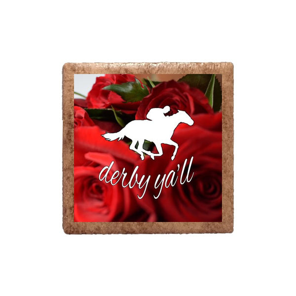 Derby Yall with Roses Magnet