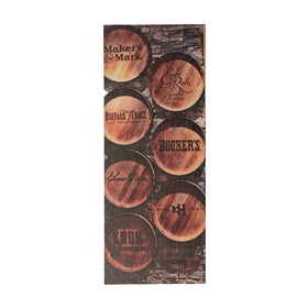 Bourbon Barrels Wooden Magnet