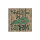 Tis the Season for Bourbon in Green Coaster-1