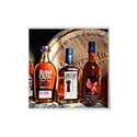 Bourbon Bottles in Rick House 5 Coaster