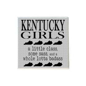 Kentucky Girls Sassy Coaster