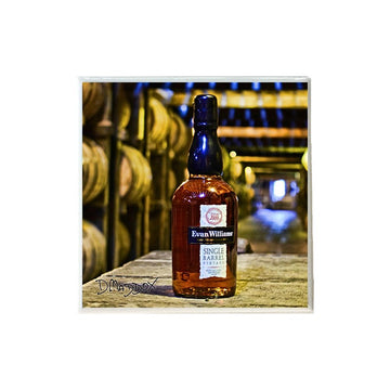 Bourbon Bottles in Rick House 4 Coaster