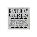 Kentucky Girls Classy and Bold Coaster-1