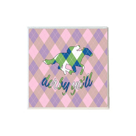 Derby Yall  on Plaid