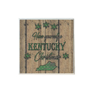 Have Yourself a Kentucky Christmas Coaster