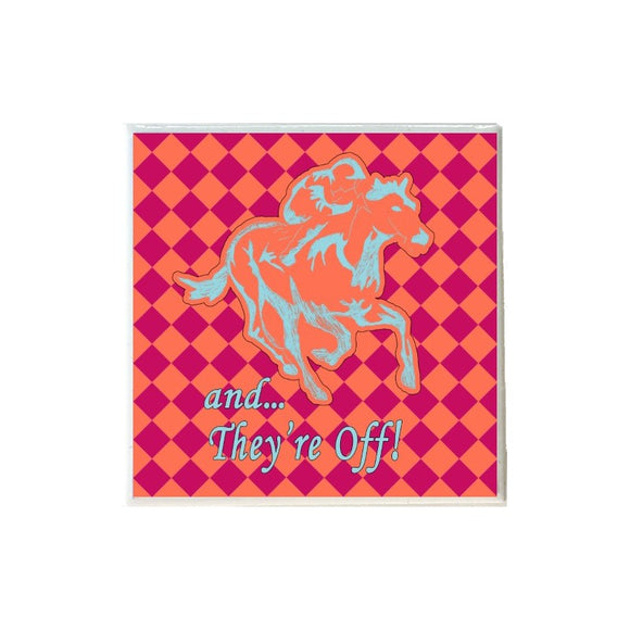 And They're Off Derby Coaster