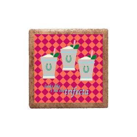 Looks Like I Hit the Trifecta Derby Ceramic Magnet