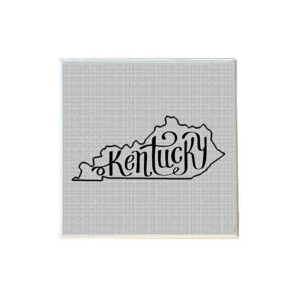 Kentucky Script Coaster