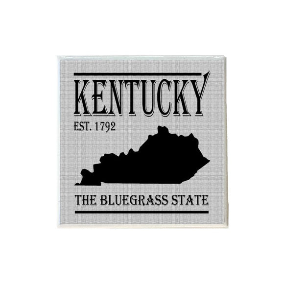 Kentucky The Bluegrass State Coaster
