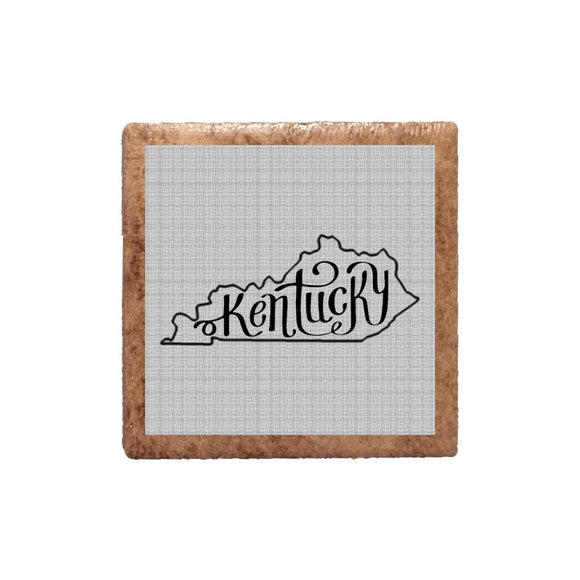 Kentucky Script Ceramic Magnet
