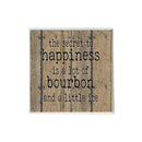 Secret to Happiness Bourbon and Ice Coaster-1