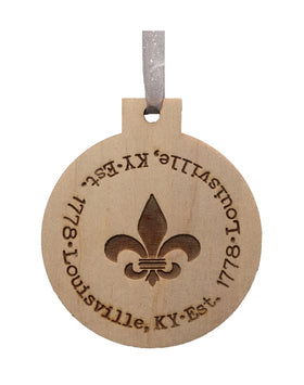 Louisville Fleur de Lis Ornament