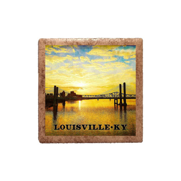 Abraham Lincoln Bridge 3 Magnet