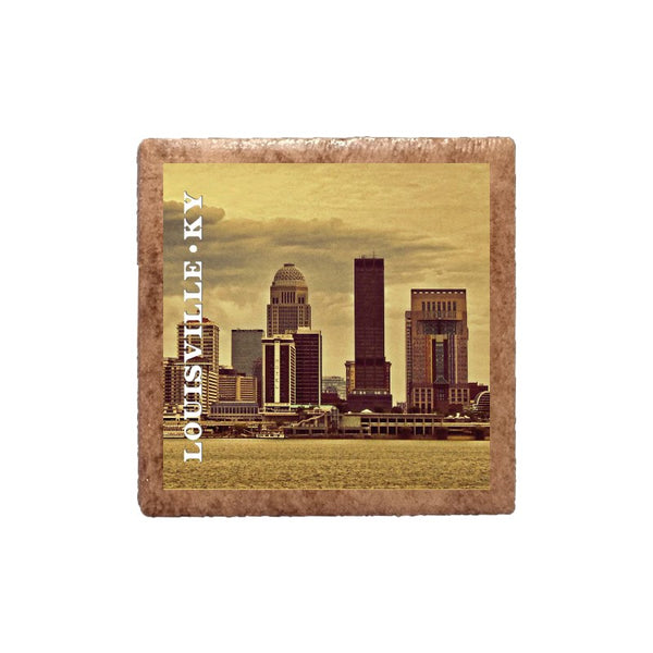 Louisville Wash Out Skyline Magnet