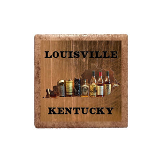 Louisville Ky Copper & Bourbon Magnet