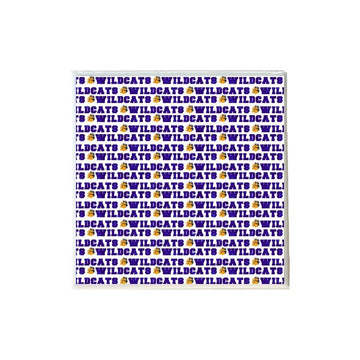 Wildcats Pattern Coaster
