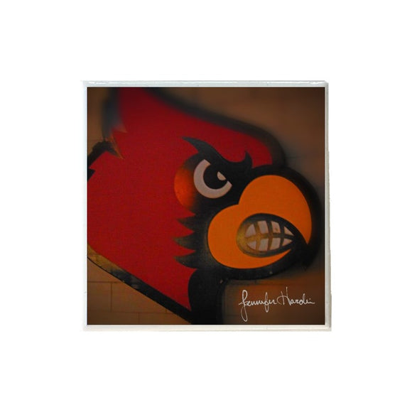 Louisville Cardinal Coaster