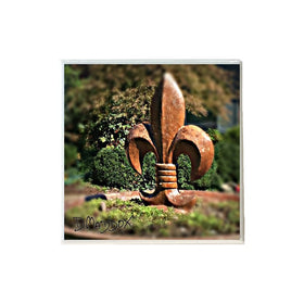 Garden Fleur de Lis Coaster