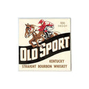 Derby Vintage Ad Old Sport Bourbon Coaster-1