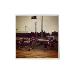 Churchill Downs Pink Mud Coaster