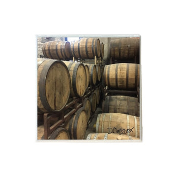Brown Barrels Coaster