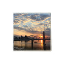 Abraham Lincoln Bridge Sunset Coaster-1