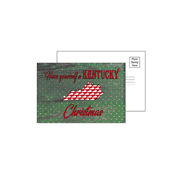 Have Yourself a Kentucky Christmas Postcard