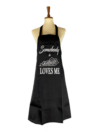Somebody In Kentucky Loves Me Apron