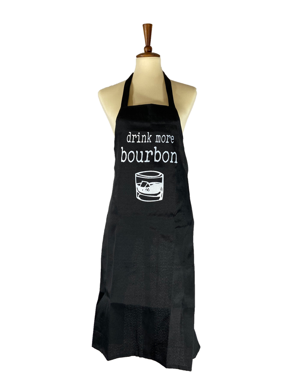 Drink More Bourbon Apron