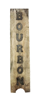 Reclaimed Bourbon Barrel Stave Sign-4