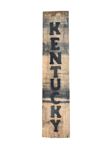 Kentucky Barrel Stave Sign