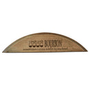 I Cook with Bourbon Barrel Head Shelf Sitter Sign-1