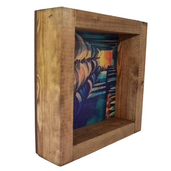 Bourbon Rick House Favorite Deco Shadowbox Art