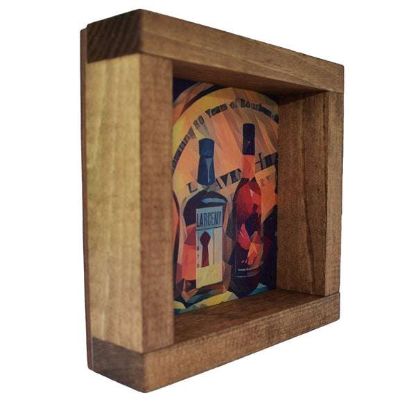 Heaven Hill Bourbon Heritage Deco Shadowbox Art