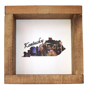 Kentucky Rick House Shadowbox Art