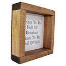 Better to Be Full of Bourbon Shadowbox Art-2