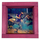 Derby Pink Jockey Deco Shadowbox Art-1