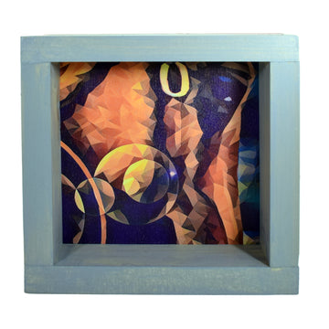 Derby Horse Close Up Deco Shadowbox Art