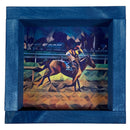 Derby Horse Trot Deco Shadowbox Art-1
