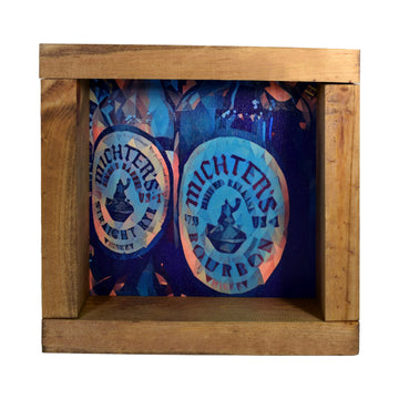 Michter's Bourbon Deco Shadowbox Art