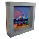Derby Race Spires Deco Shadowbox Art-3