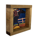 Derby Vintage Horses Racing Shadowbox Art-2