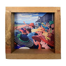 Derby Vintage Hats Shadowbox Art-1